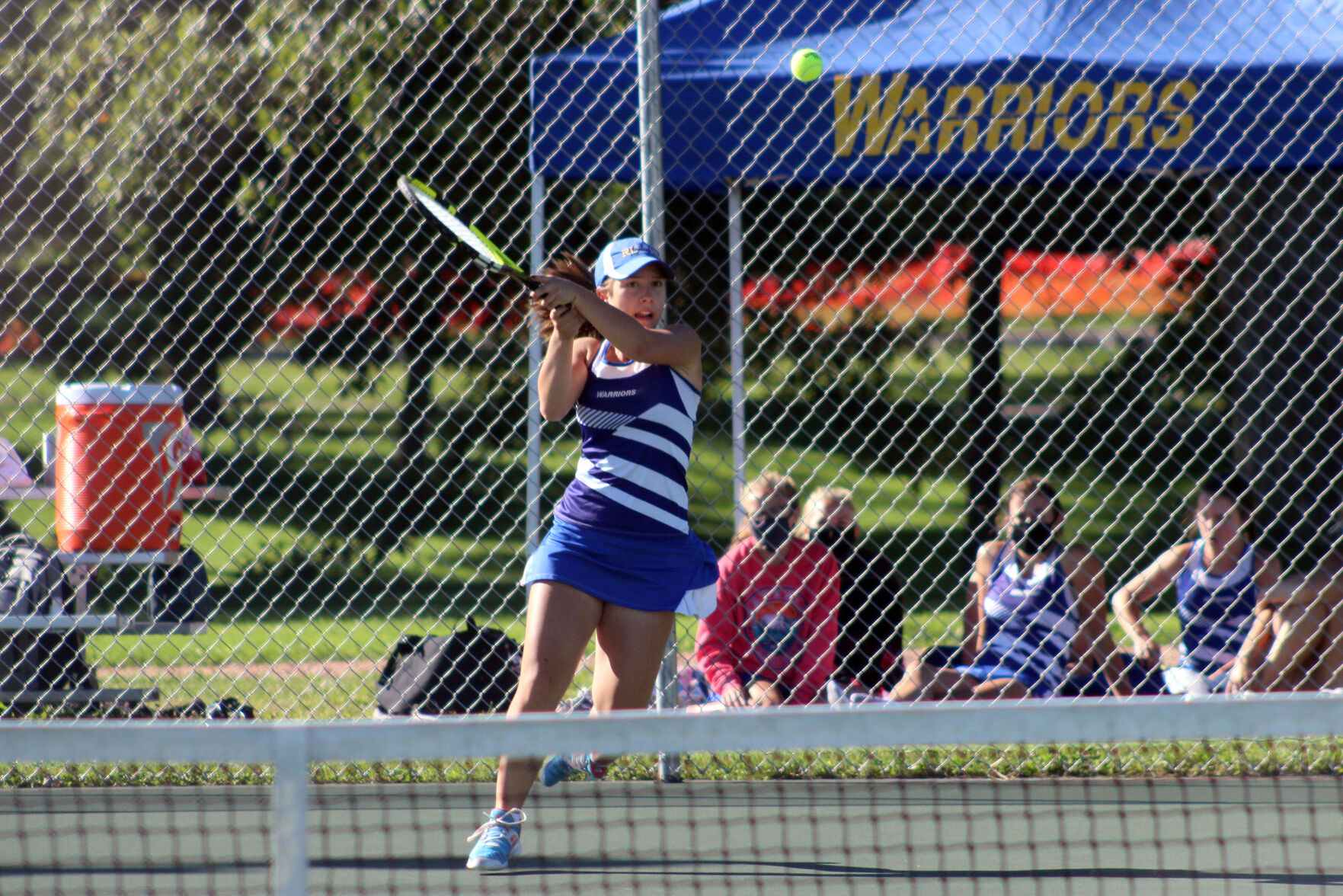 Rice Lake girls tennis at Barron 8-29-20